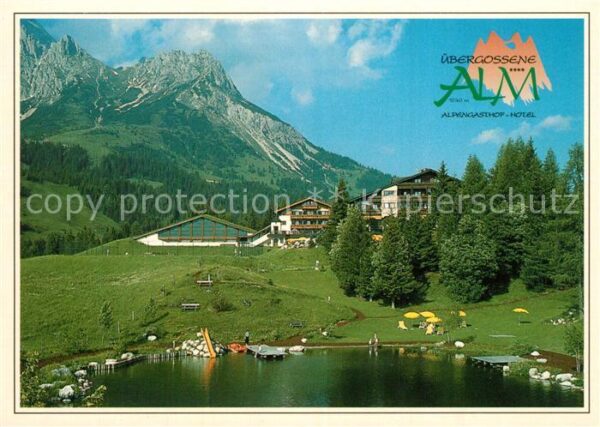 Dienten Hochkoenig Alpengasthof Hotel Übergossene Alm