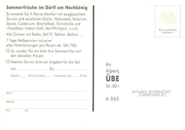 Dienten Hochkoenig Alpengasthof Hotel Übergossene Alm – Bild 2