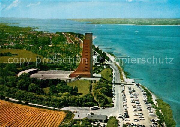 Laboe Fliegeraufnahme Marine Ehrenmal
