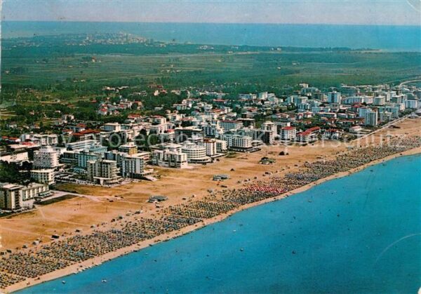 Lido di Bibione Fliegeraufnahme Strand