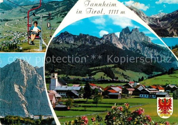 Tannheim Tirol Sesselbahn Panorama