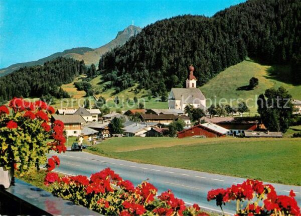 Going Wilden Kaiser Tirol Panorama Kirche