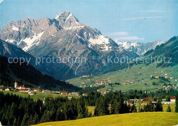 Riezlern Kleinwalsertal Vorarlberg Panorama