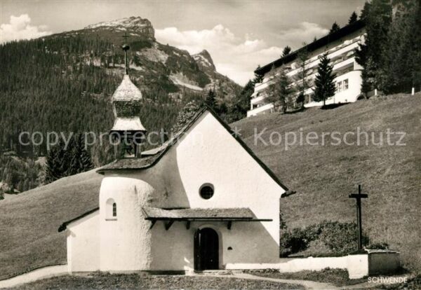 Riezlern Kleinwalsertal Vorarlberg Schwende Klinik Kapelle