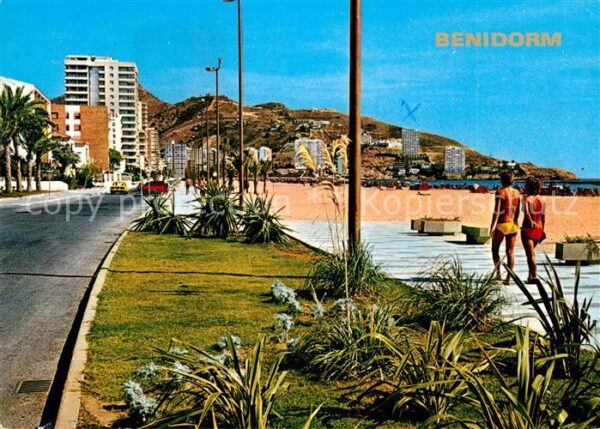 Benidorm Strand Promenade