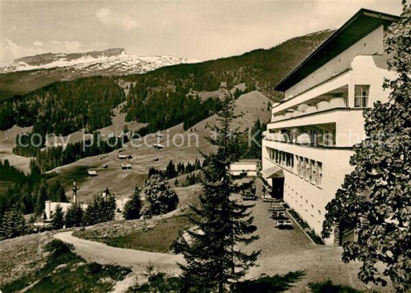 Riezlern Kleinwalsertal Vorarlberg Hochgebirgsklinik Backer