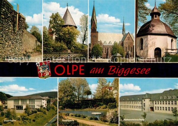 Olpe Biggesee Hexenturm Martinskirche Rochuskapelle S