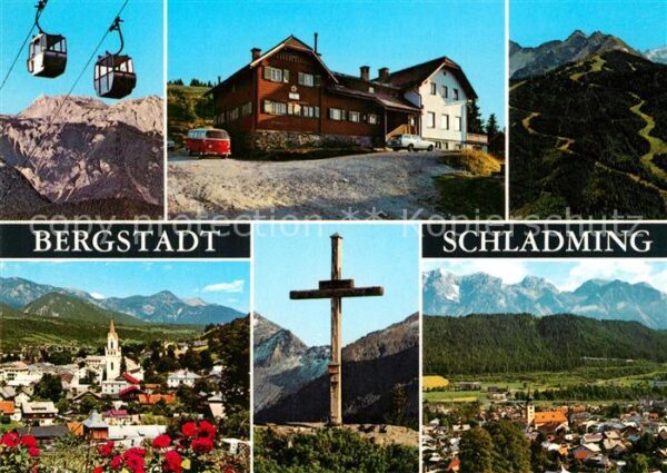 Schladming Obersteiermark Seilbahn Schladminger Hütte Planai Gipf
