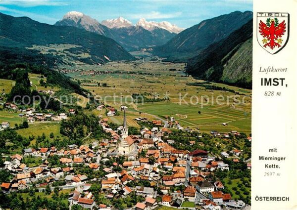 Imst Tirol Fliegeraufnahme Tarrenz Mieminger Kette