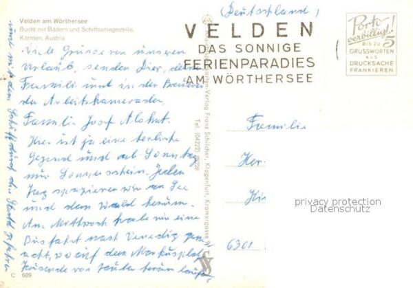 Velden Woerthersee Bucht Bäder Schiffsanlegestelle – Bild 2