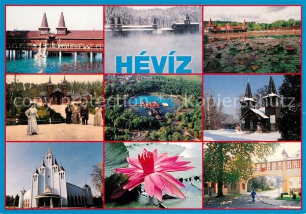 Heviz Stadtansichten