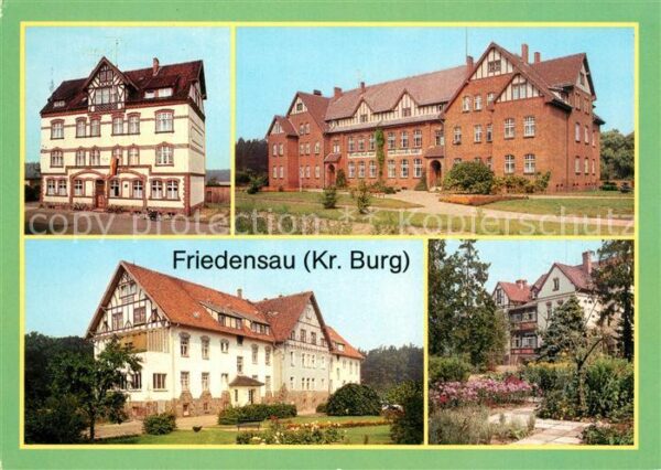 Friedensau Rat der Gemeinde Neue Schule Altersheim
