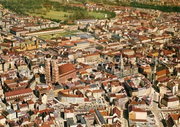 Muenchen Fliegeraufnahme