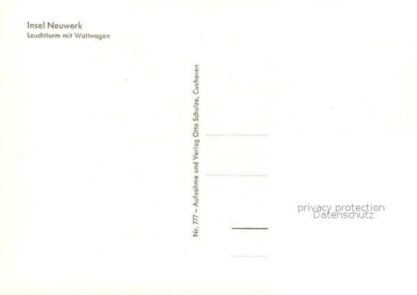 Insel Neuwerk Leuchtturm Wattwagen – Bild 2