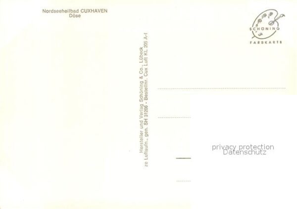 Cuxhaven Doese Nordseebad Fliegeraufnahme – Bild 2