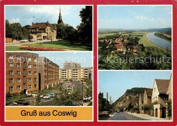 Coswig Sachsen Friedrich Engels Platz Wilhelm Florin S