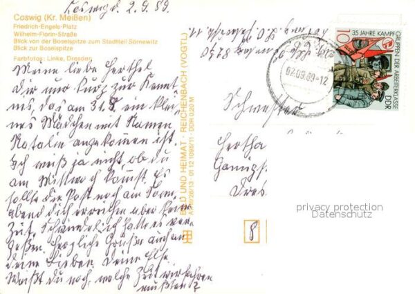 Coswig Sachsen Friedrich Engels Platz Wilhelm Florin S – Bild 2