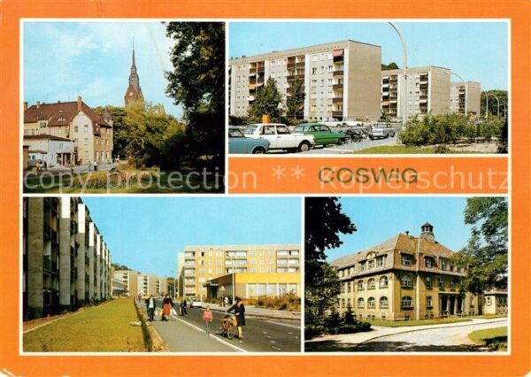 Coswig Sachsen Friedrich Engels Platz Straße der Befre