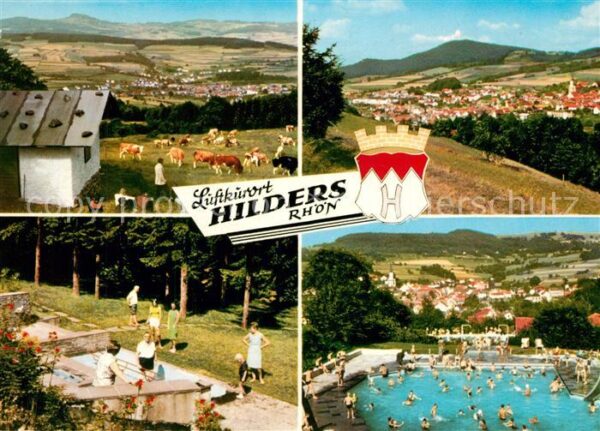 Hilders Rhoen Panorama Kneippanlage Kleingolfplatz Bo
