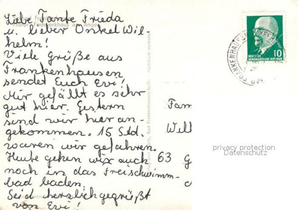 Frankenhausen Bad Thüringer Hof Altes Fachwerkhaus – Bild 2