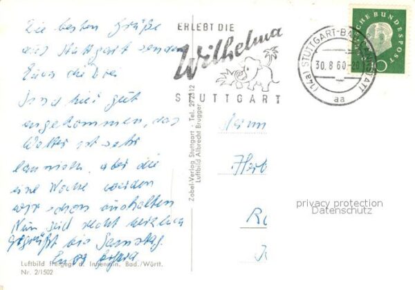 Stuttgart Fliegeraufnahme Fernsehturm – Bild 2