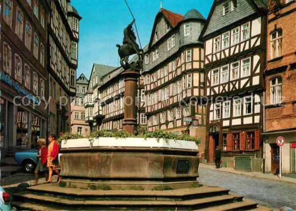 Marburg Lahn Marktbrunnen
