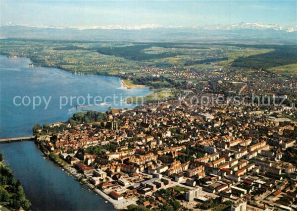 Konstanz Bodensee Fliegeraufnahme