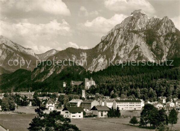 Fuessen Allgaeu Hohes Schloss Säuling