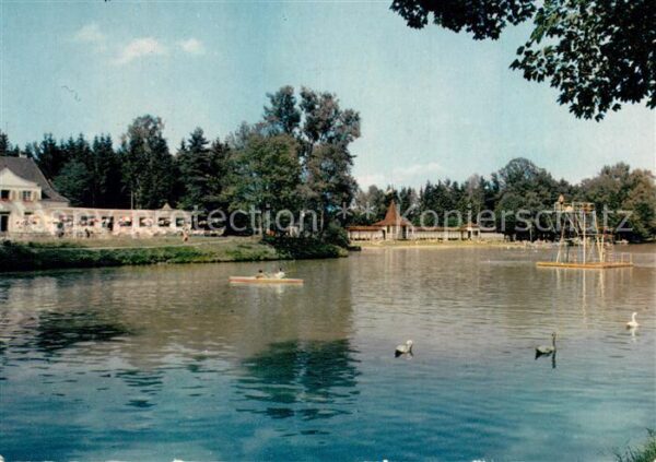 Bad Duerrheim Salinensee Strandcafe Schwimmbad