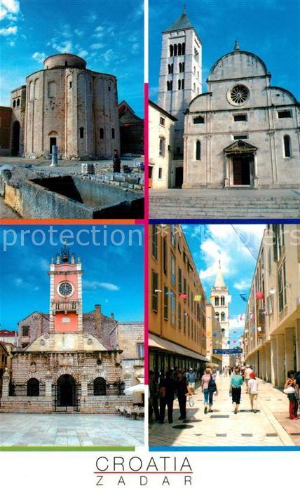Zadar Zadra Zara Stadtansichten Kirche