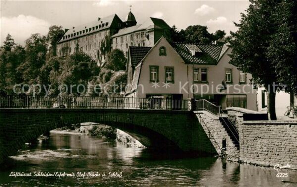 Schleiden Eifel Olefbrücke und Schloß