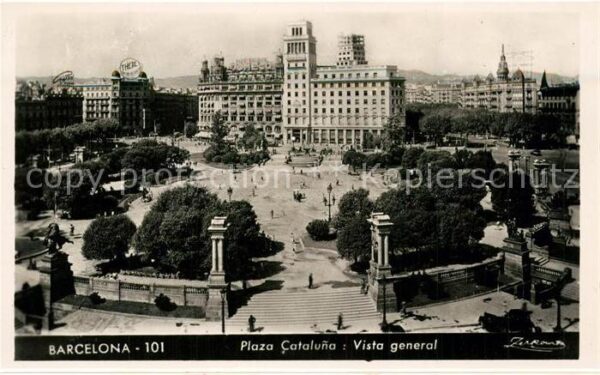 Barcelona Cataluna Plaza Cataluna