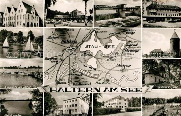 Haltern See Rathaus Seehof Stadtmühle Siebenteufels