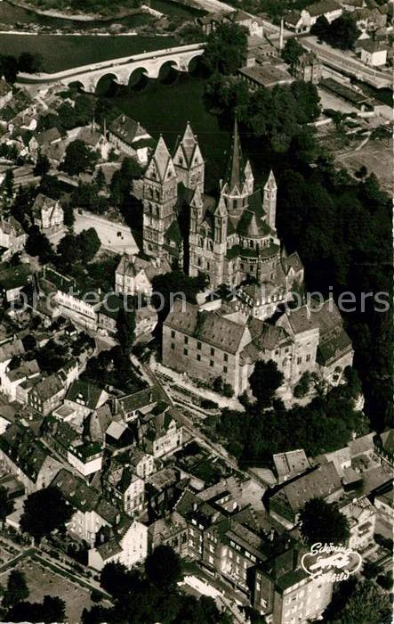 Limburg Lahn Fliegeraufnahme Dom Schloß