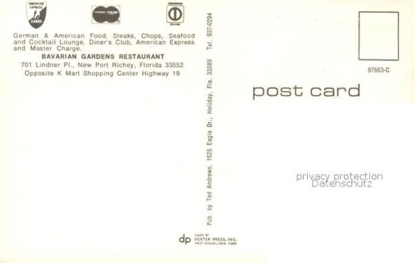 New Port Richey Bavarian Gardens Restaurant – Bild 2