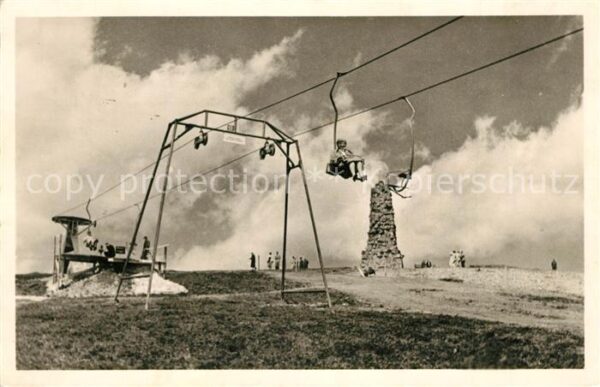 Feldberg Schwarzwald Schwebelift Feldberger-Hof-Seebuck