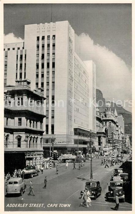 Cape Town Kaapstad Kapstadt Adderley Street