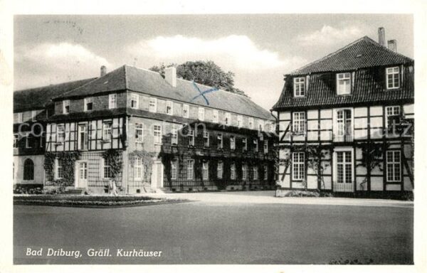 Bad Driburg Kurhäuser Fachwerk