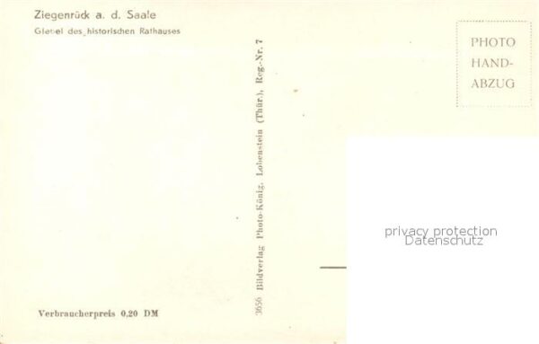 Ziegenrueck Rathausgibel – Bild 2