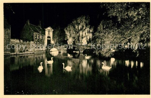 Brugge Verlichting von Brug van Begijnhof