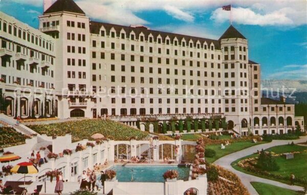Banff Canada Chateau Lake Louise Pool