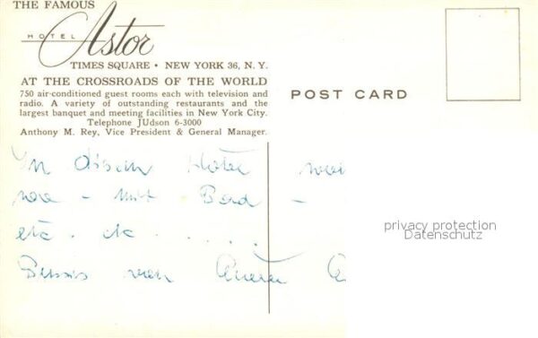 New York City Hotel Astor Times Square – Bild 2