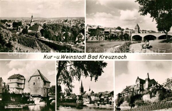 Bad Kreuznach Fliegeraufnahme Ellerbach Brückenhäuser
