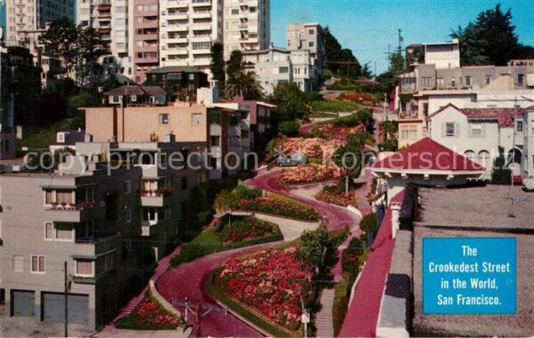 San Francisco California Lombard Street