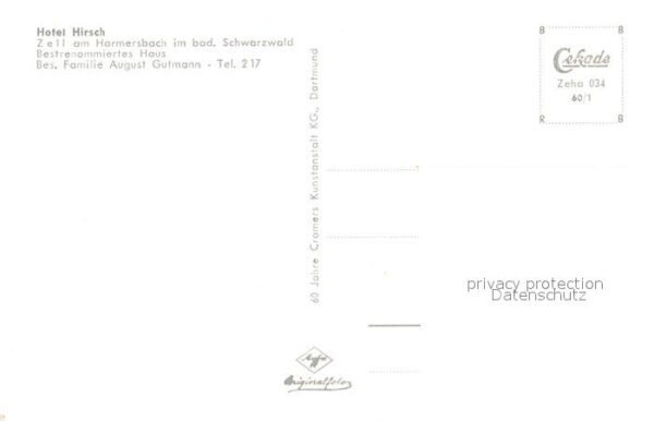 Zell Harmersbach Hotel Hirsch Restaurant – Bild 2