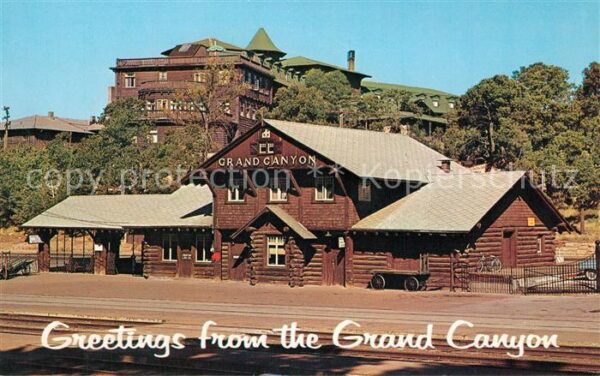 Grand Canyon Railroad Station and El Tavor Hotel