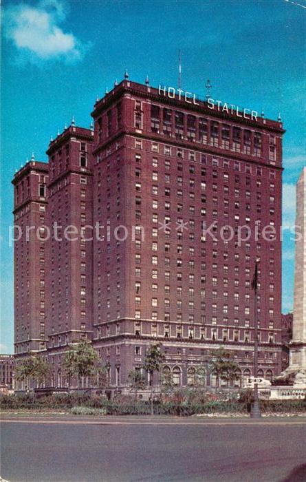 Buffalo New York Statler Hotel and McKinley Monument