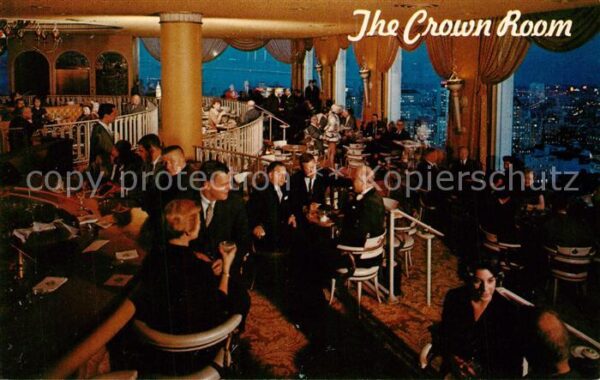 San Francisco California The Crown Room Bar