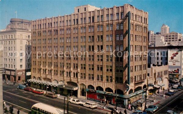 San Francisco California Pickwick Motor Hotel