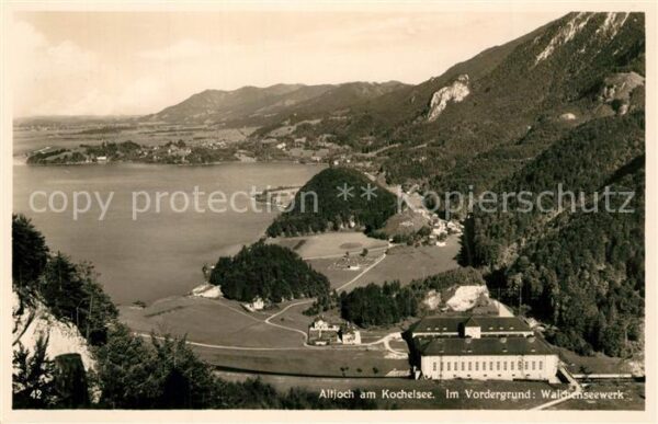 Altjoch Fliegeraufnahme Kochelsee Walchenseewer